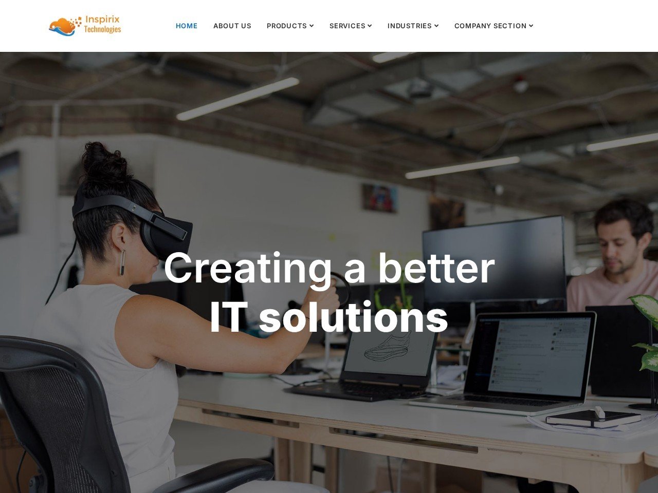 Inspirix Technologies website preview