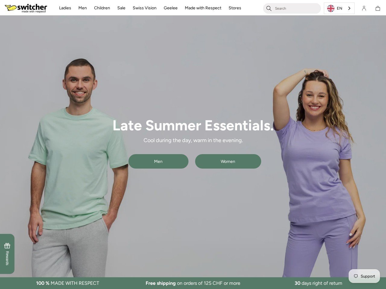 Switcher website preview